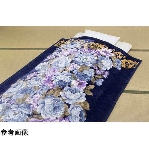 豪華な花柄ニューマイヤー毛布 1セット(