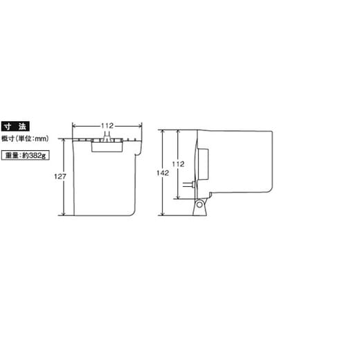 LED作業灯 ステルススクエア ホワイト