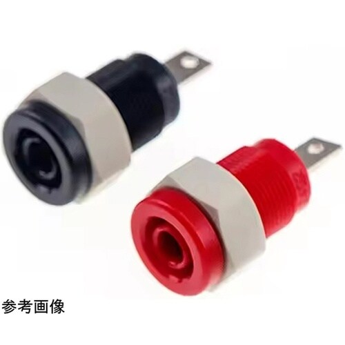 ターミナル 4mm 黒 1000V CA