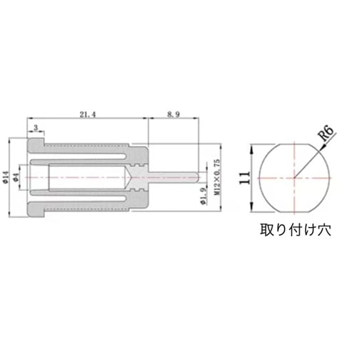 ターミナル 4mm 黒 1000V Z4