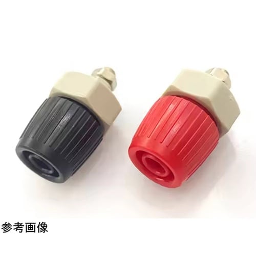 セーフティターミナル 4mm 赤 ABS