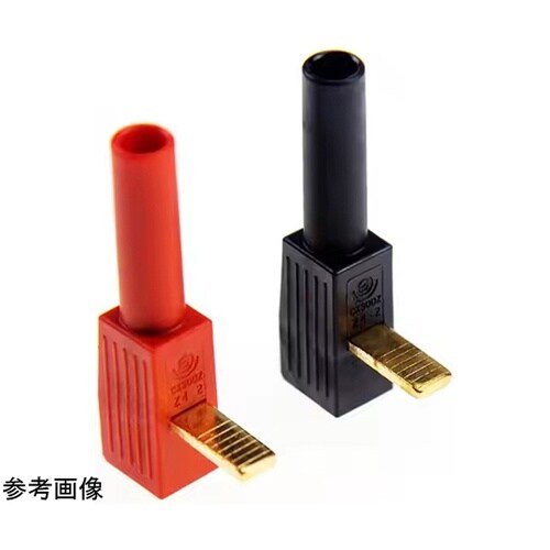 ブレーカーアダプタ L字 4mm 黒 Z