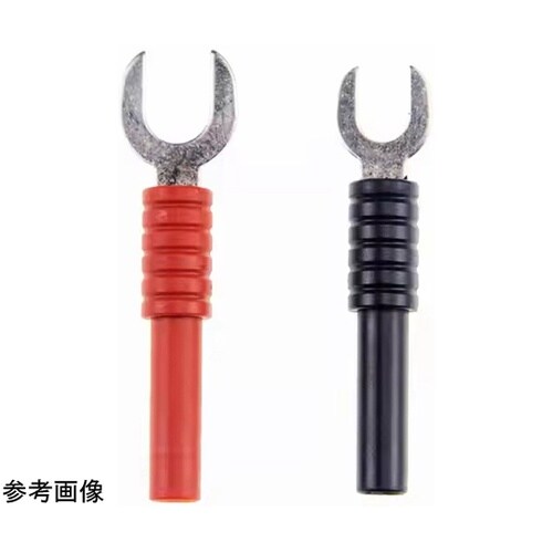 Y形テストリードアダプタ 4mm 赤 S