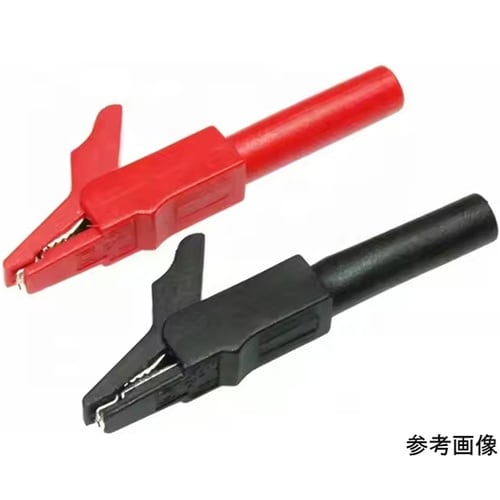 ワニ口クリップ 赤 JZ41