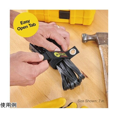 超強力 フック用収納ストラップ 7インチ