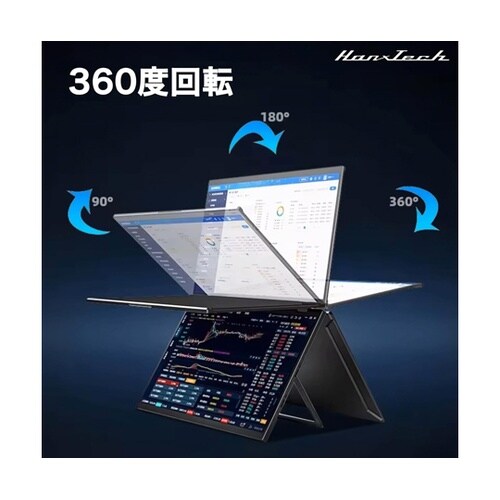 15.6インチ 2画面モニター HT−D