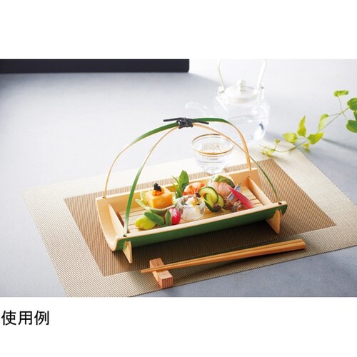 若竹柄付大皿(ゲス付) 22379