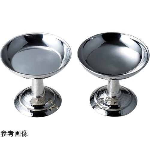 ステンレス高台盛器 銀杯 丸底 3816