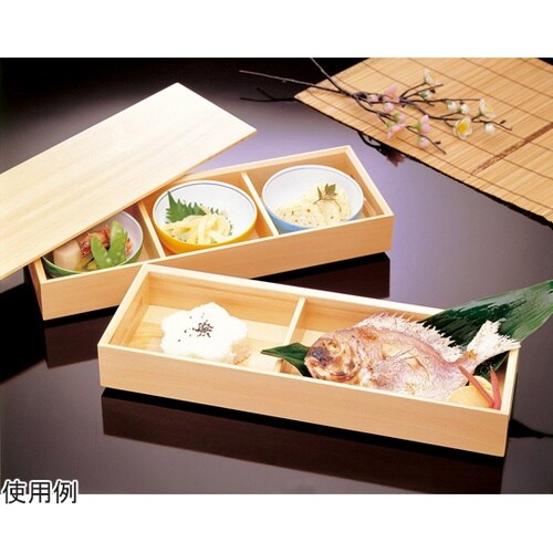 檜・二段長手弁当 29603