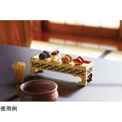 細密高台盛器 麻の葉 38111