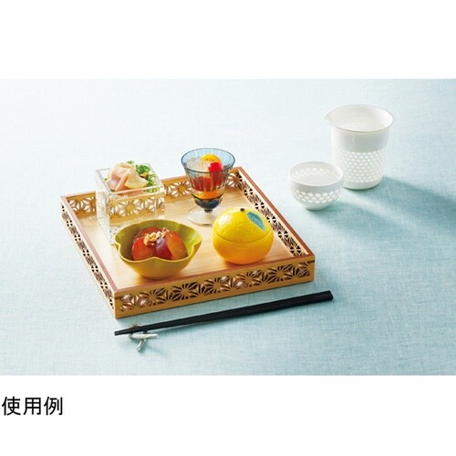 ひのき細密膳 麻の葉 28015