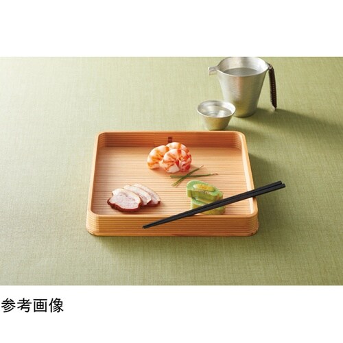 木曽杉・八寸皿(無塗装) 27411