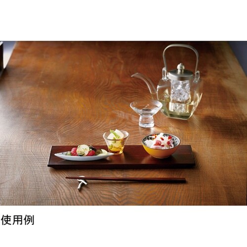 ノンスリップ珍味トレイ 茶 32481