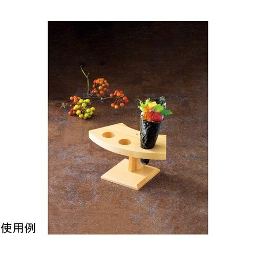 檜・手巻スタンド(3穴) 32116