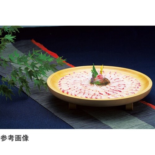 白木料理皿”大輪” 大 35308
