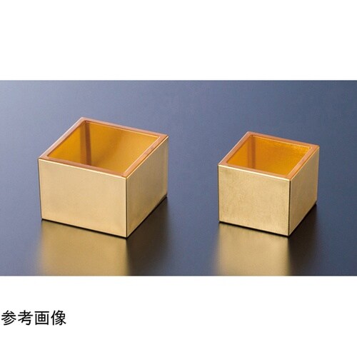 金箔貼りクリア枡(5勺) 26989