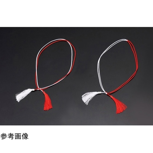 重箱用二重ゴム房ひも紅白40cm(100