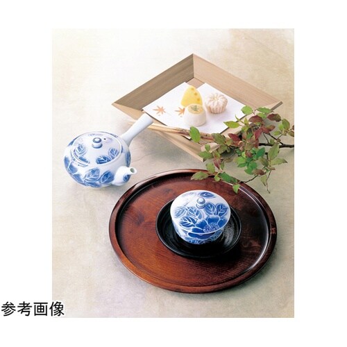栃・給仕盆摺漆(尺○) 17331