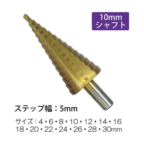 ステップドリル シャフトタイプ RXC0