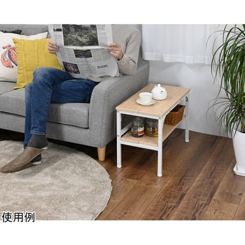 玄関ベンチ棚付き NA 幅600mm C
