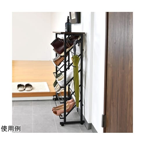 魅せるシューズラック BK 幅755mm