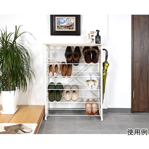 魅せるシューズラック WH 幅755mm