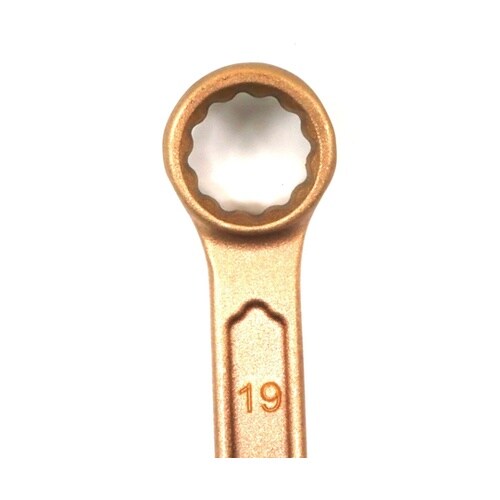 防爆片目片口スパナ 19mm PM104