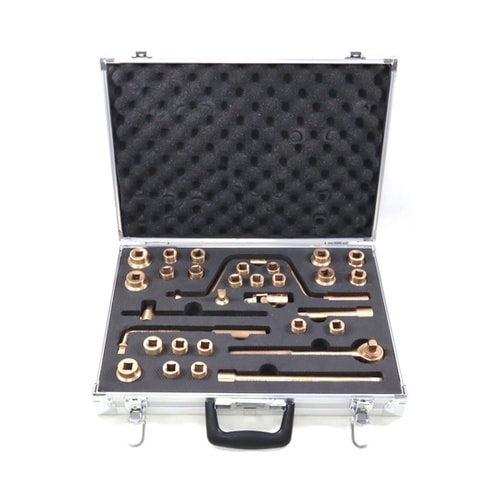防爆1/2ソケットレンチ32PC(アルミ