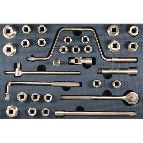 防爆1/2ソケットレンチ32PC(アルミ