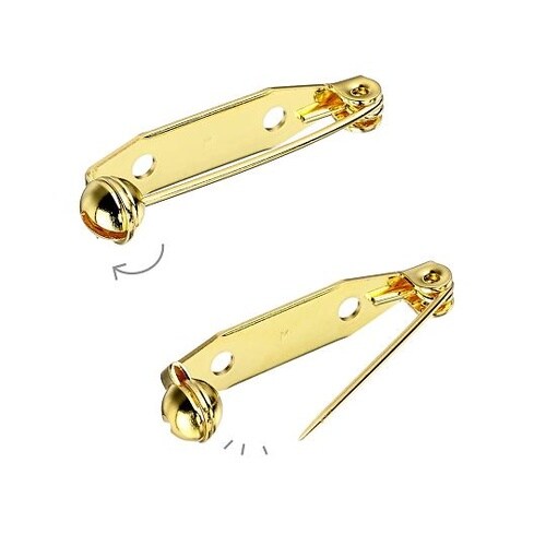 回転ピン 20mm ゴールド 50本入