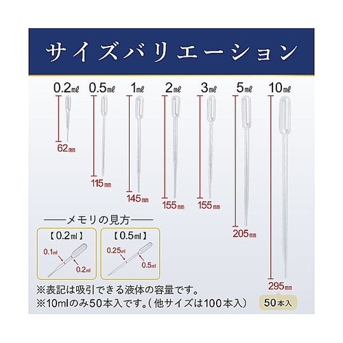 ポリスポイト 滅菌済 個包装 ポリエチレ