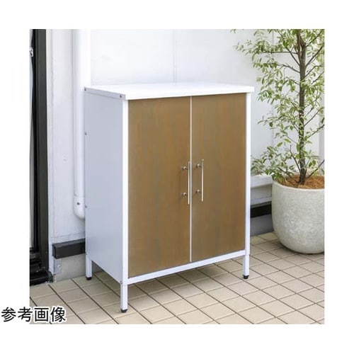 美WOOD スリム収納庫 S ブラウンウ