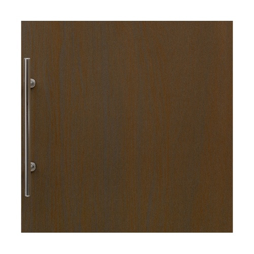 美WOOD スリム収納庫 S ブラウンウ