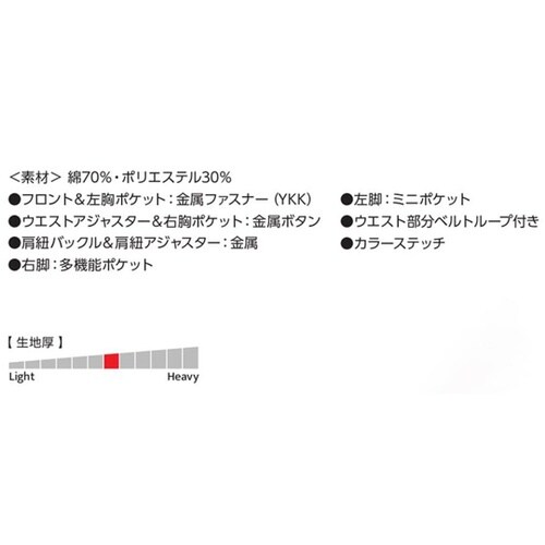 EDWIN サロペット 23026番11