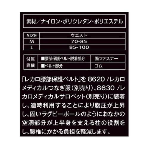RECARO 腰部保護ベルト 864番0