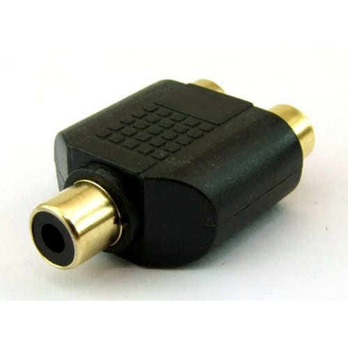 RCA分配アダプタ 金メッキ RF−2V