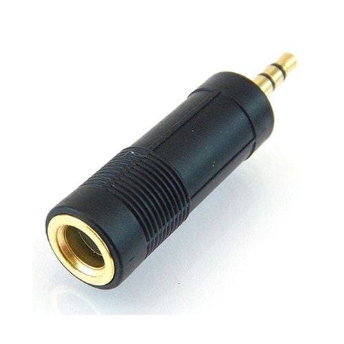 φ6.3mm ステレオ→φ3.5mm ス