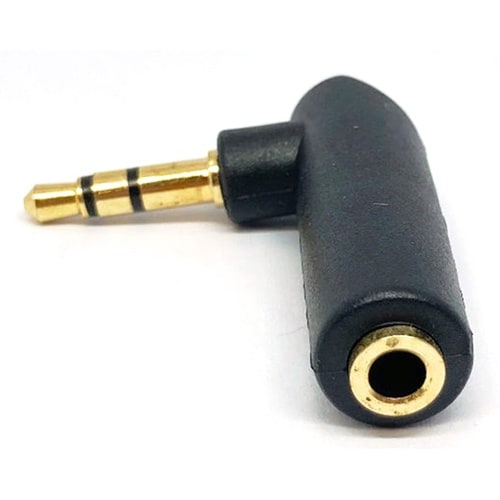 φ3.5mm ステレオプラグL型変換アダ