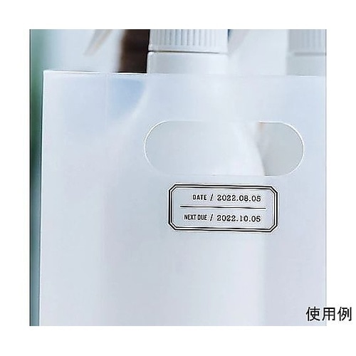18mm テープカセット(テプラ用)透明