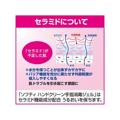 ハンドクリーン手指消毒ジェル60ml