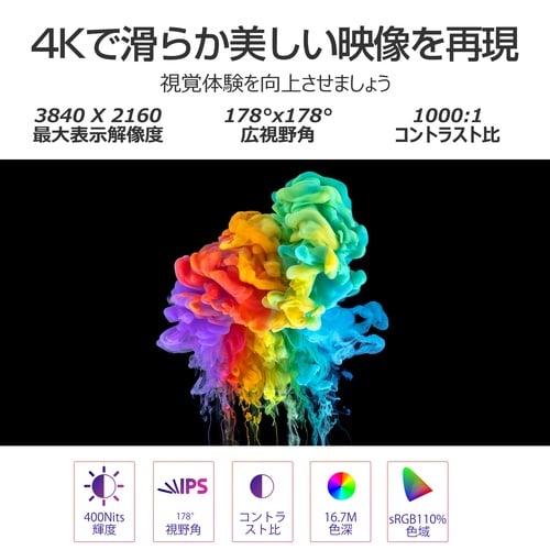 27インチ4K165Hzモニター
