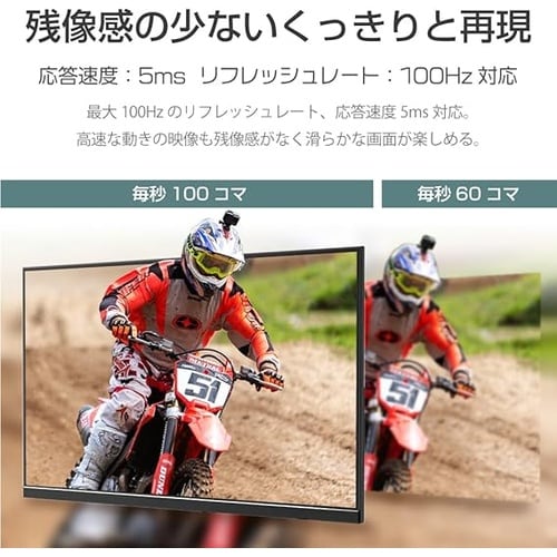 27インチゲーミングモニター FHD100Hz