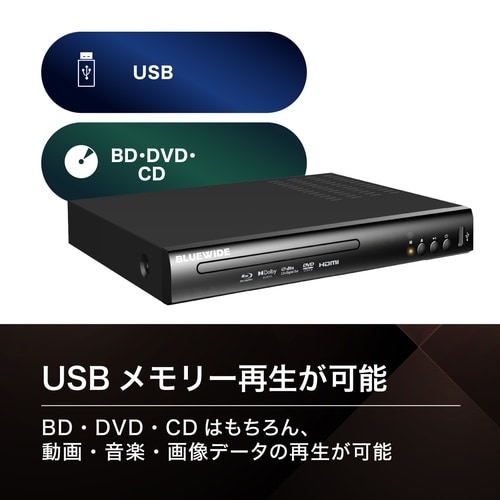 ブルーレイプレーヤー BW−BD01