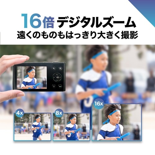 スリムカメラ ブラック