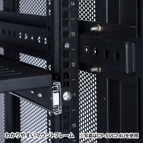 19inマウントサーバーラックCP−SVC12U