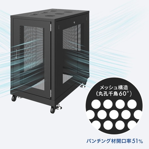 19inサーバーラックCP−SVN3610MBKN