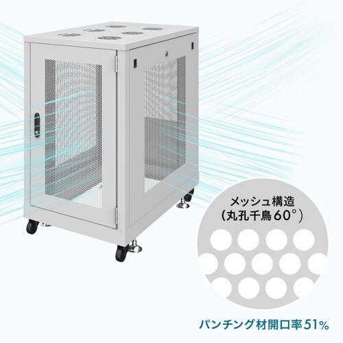19inサーバーラックCP−SVN4290MGYN