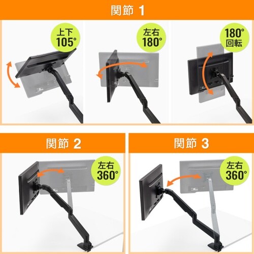水平垂直多関節アームCR−LA1301BKN2