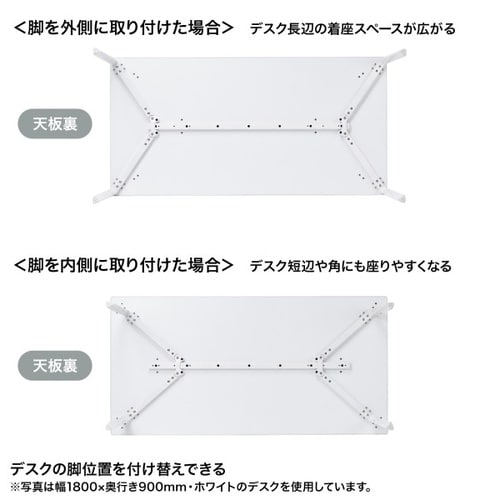 eテーブル受注生産品MEF−18070BKLM
