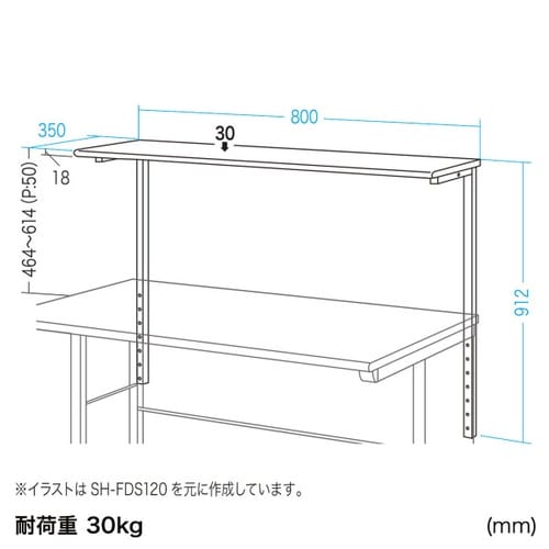 サブテーブルSH−FDS80